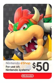 Gift Card Nintendo E-shop 50