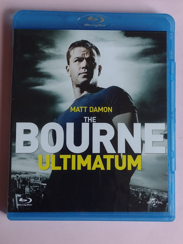 The Bourne Trilogy Blu-ray Disc Matt Damon (Usado)