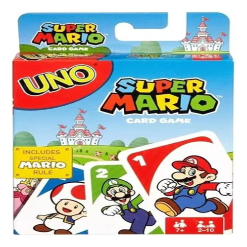 Juego De Cartas Uno Super Mario Generico Juego De Mesa