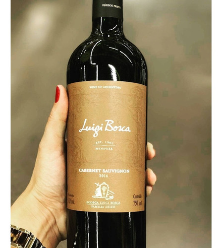 Imagen 3 de 10 de Vino Luigi Bosca Cabernet Sauvignon. Envíos! Microcentro!