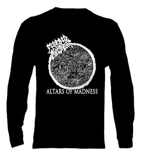 Polera Manga Larga Morbid Angel - Ver 03 - Altars Of Madness