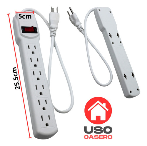 Multicontacto Pro-eléctrico Contra Picos Alta Potencia