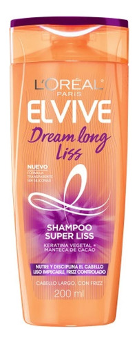 Shampoo Elvive Dream Long Liss 200 Ml