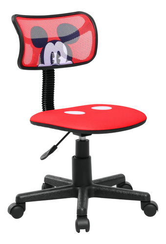 Idea Nuova Mickey Mouse - Silla Giratoria De Malla Para Escr