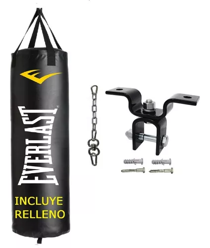 Bolsa Box Muaythai Everlast 150cms+soporte+relleno- Els