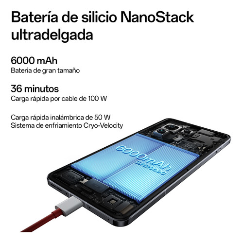 Oneplus 13 5g 16 GB RAM 512 GB ROM Snapdragon 8 Elite NFC 6.82 Amoled 2k 120 Hz Triple Cámara 50 mp 6000 mAh iP69/iP68 Dual Sim Cph2653 Version Global Black