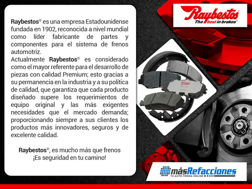 Balatas Semimetálicas Traseras Sg 300sel 72 Al 73 Raybestos