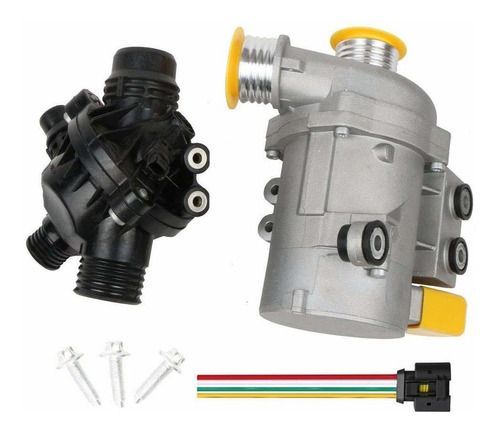 Mostplus Bomba Agua Termostato Motor Electrico Para Bmw