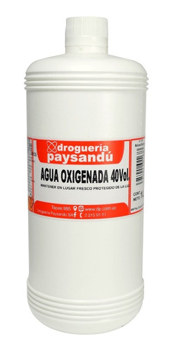 Agua Oxigenada 40 Vol. 1 L