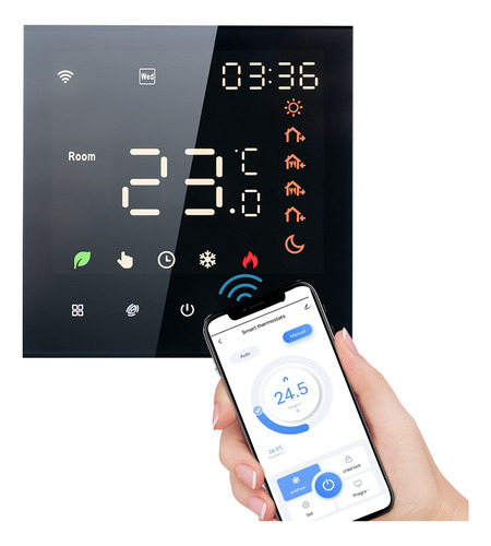 Termostato Wifi Heating Tuya Smart Controller 16a Digital