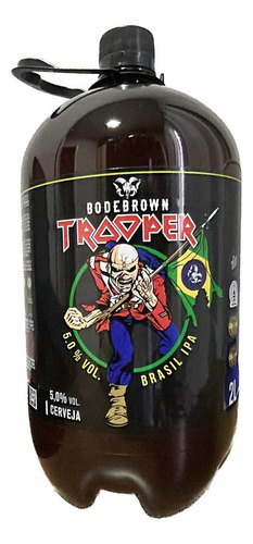 Cerveja Trooper Iron Maiden Ipa Growler 2 Litros - Original