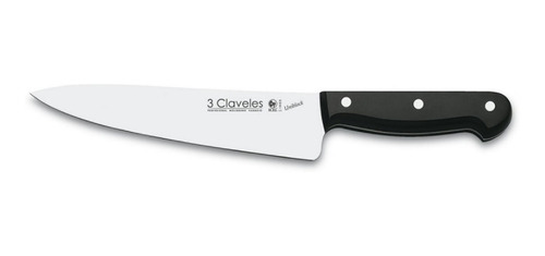 Cuchillo Tres Claveles # 1152 Inox Unibl 13 Cms Cocinero