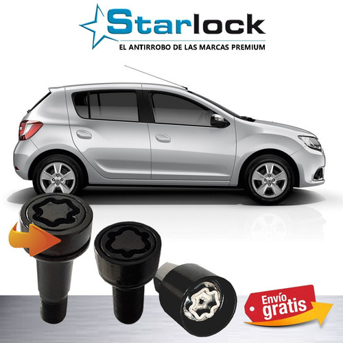 Pernos Renault Sandero Intens Starlock