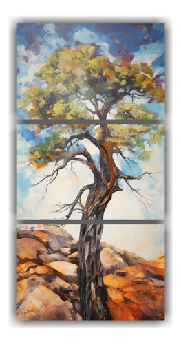 90x180cm Pintura Abstracta Estilo Estilo Óleo Joshua Tree