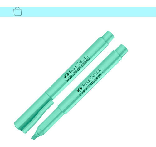 Marca Texto Tons Pastel Verde Grifpen Faber-castell