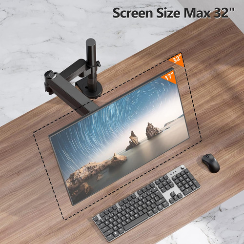 Soporte De Escritorio Monitor Lcd Único Premium Soport...