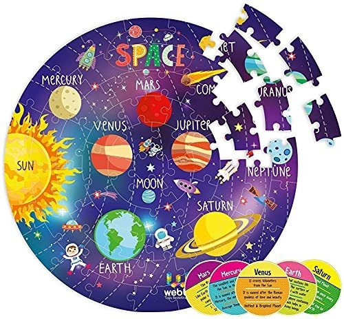 Rompecabeza - Jigsaw Puzzle - Webby Amazing Solar System Jig