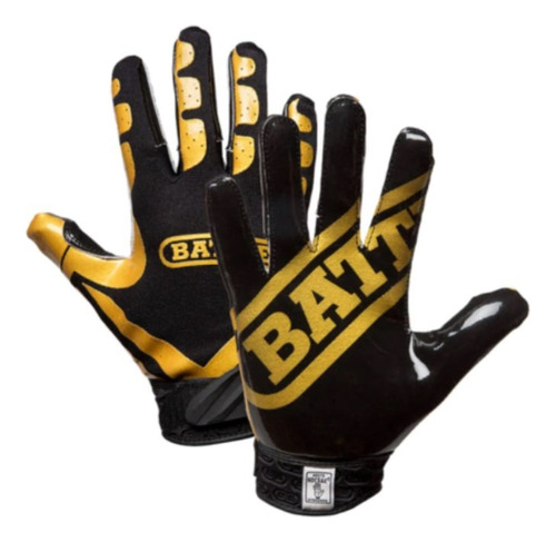 Guante Para Futbol Americano Battle Black/golden