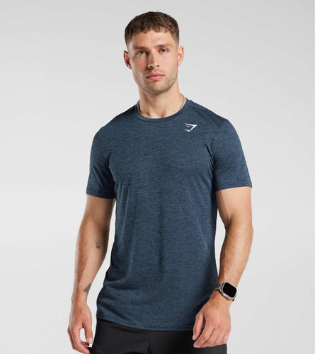 Franela Gymshark Navy Marl