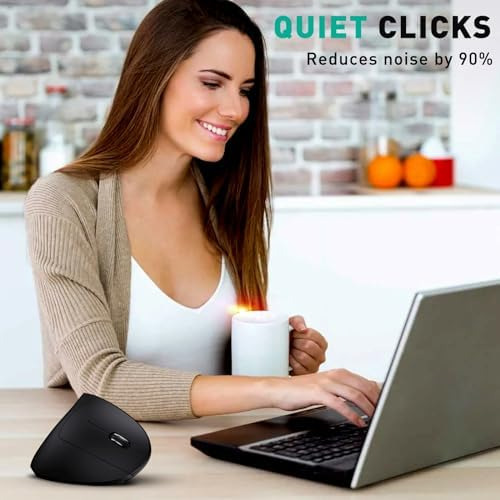 Jykeymout Bluetooth Y Ratón Inalámbrico Recargable 2.4g (2 E