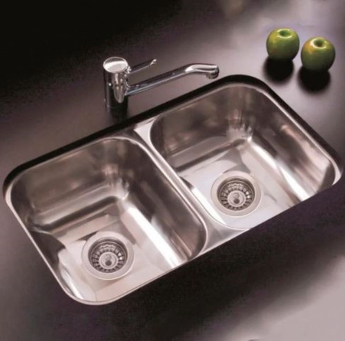 Combo Cocina Bacha Johnson Cc28 Grifería Monocomando Piazza