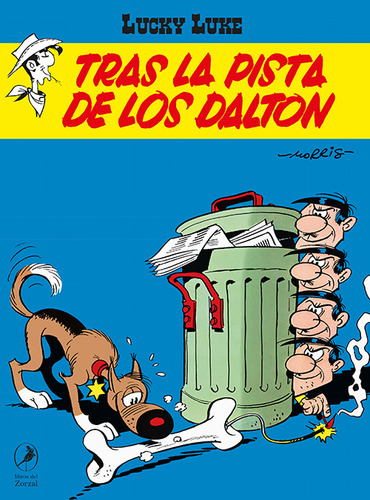 Lucky Luke 8. Tras La Pista De Los Dalton, De Morris/ Goscinny. Editorial Zorzal En Español