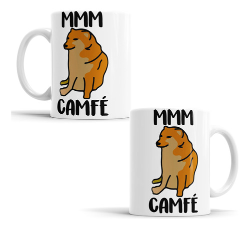 Taza De Chems Mmm Camfé Divertida 11oz Mod293