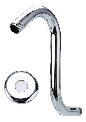 8 Inch High Lift Steel S-neck Shower Head