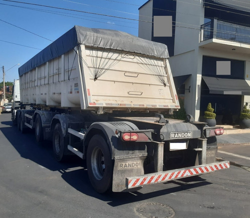 Imagem 5 de 15 de Mercedes Benz Axor 2540 2009 6x2 Carreta Randon 2014 S Pneus