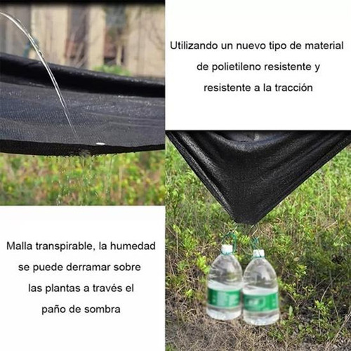 Para R Maya Sombra Negra Malla Sombra 4x6 Metros
