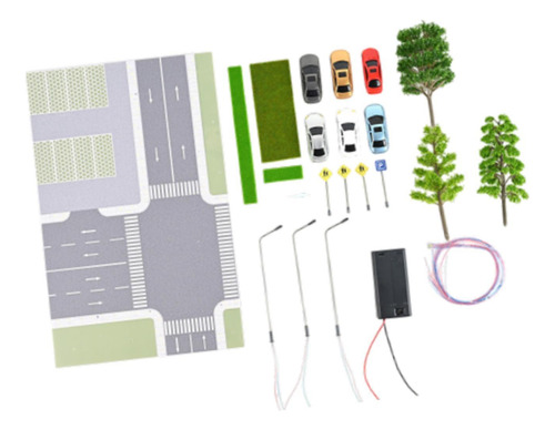 Kits De Escenografía A Escala Ho Para Estacionamiento, Con