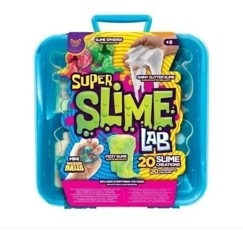 Imagen 1 de 6 de Set Para Hacer Experimentos Con Slime  Super Slime Lab 