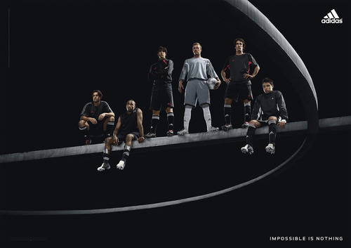 Poster Beckham Raul Saviola Kaka River Real Madrid