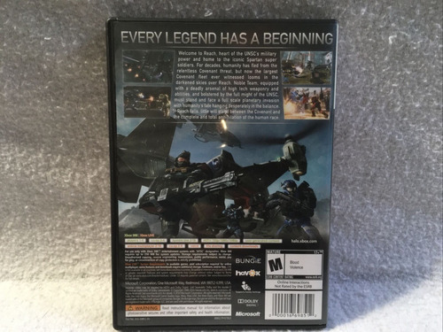 Xbox 360 - Halo: Reach Edição Limitada Físico (Usado)