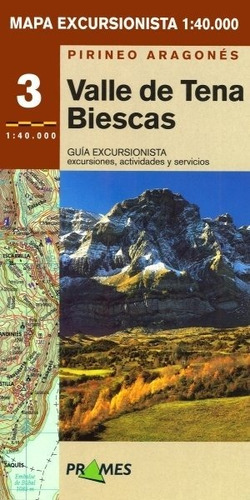 Mapa Excursionista Valle De Tena-biescas - Cosculluela To...