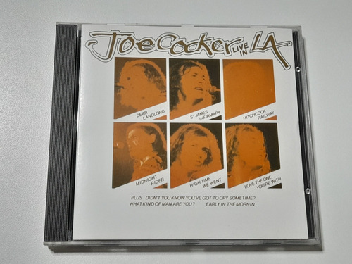 Joe Cocker - Live In L.a. (cd Excelente) England