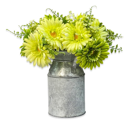 Flores Artificiales - Ramo De Flores De Margaritas Falsas, M