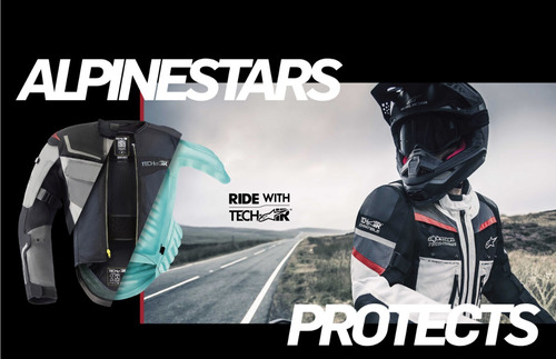 jaqueta alpinestars com airbag