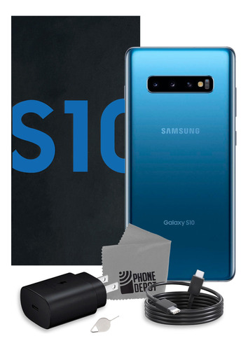 Samsung Galaxy S10 128 Gb 6 Gb Ram Azul Prisma Con Caja Original (Reacondicionado)