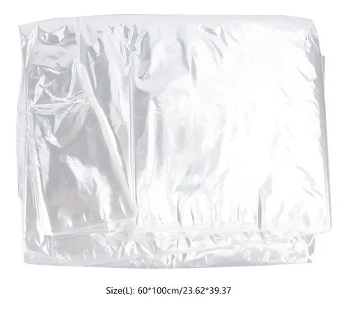 Fundas Para Ropa Desechables - 50 Piezas De 60x100 Cm, Transparentes, Ideales Para Viajes O Guardarropa