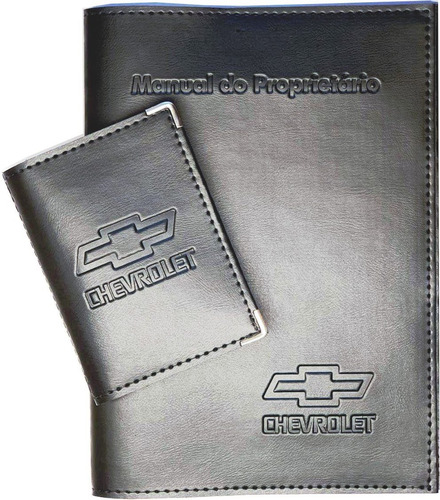 Imagem 2 de 6 de Kit Chevrolet Porta Manual E Porta Documentos