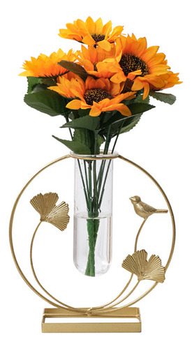 Jarrón De Vidrio Transparente Hidropónico Para Flores