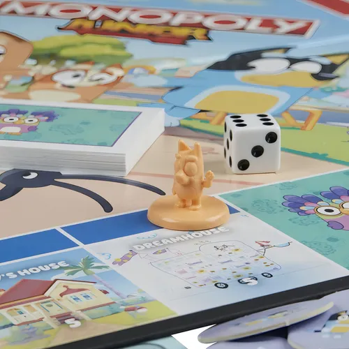 Monopoly Junior: Bluey Edition - Juego De Mesa Para Niños