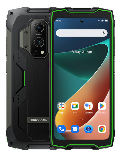 Blackview Bv9300 Teléfono Resistente, Telémetro Láser, 12gb+256gb, Ip68/ip69k,15080mah Batería, Identificación De Huella Lateral, 6.7 Pulgadas Android