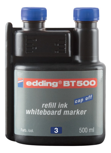 Tinta Edding Bt500 P/ Marcadores Recargables Pizarra 500ml