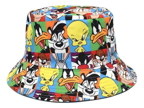 Gorro Bucket Looney Tunes Piolin Lucas Personajes Sombrero 