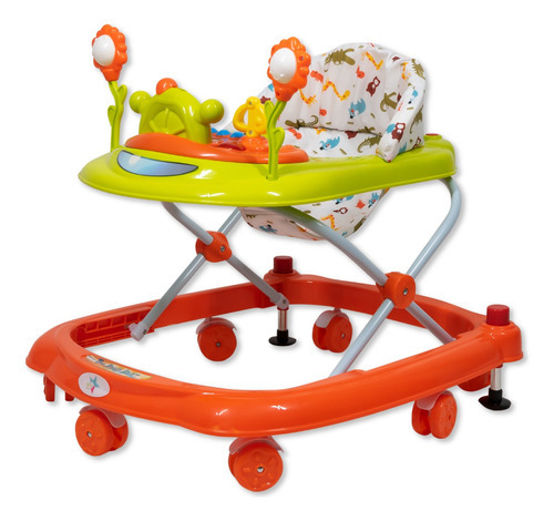 Andadera Para Bebé Interactiva Starkids W-103 Musical Color Naranja