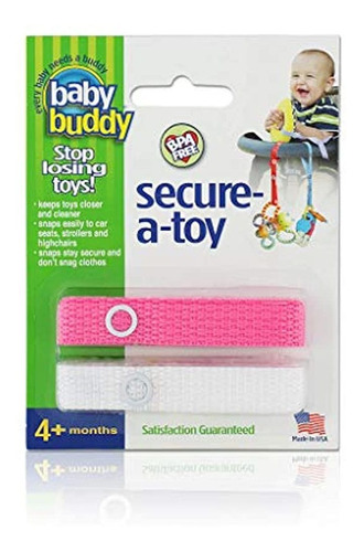 Baby Buddy Secure-a-toy - Correas Juguetes, Mordedor O Chupe