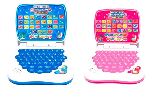 Mi Primer Portátil Infantil Mini Laptop Educativo + Baterias