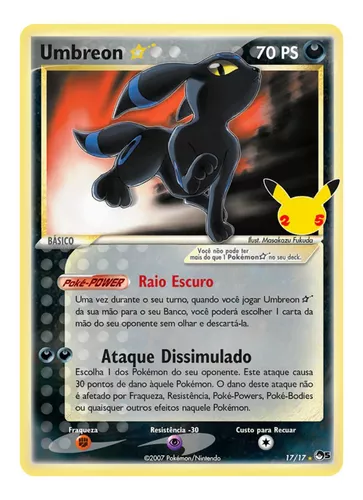 Carta Pokémon Ultra Rara + 20 Brilhantes - Carrefour